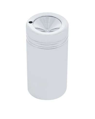 (BULK) CHROME C.B. KNOB W/O DIAMOND - INDENTED (BULK) CHROME C.B. KNOB W/O DIAMOND - INDENTED