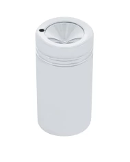 (BULK) CHROME C.B. KNOB W/O DIAMOND - INDENTED