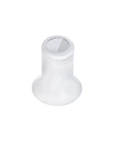 (BULK) CHROME C.B. CHANNEL KNOB W/O DIAMOND - INDENTED (BULK) CHROME C.B. CHANNEL KNOB W/O DIAMOND - INDENTED