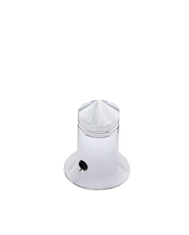 (CARD) CHROME C.B. POINTED CHANNEL KNOB (CARD) CHROME C.B. POINTED CHANNEL KNOB