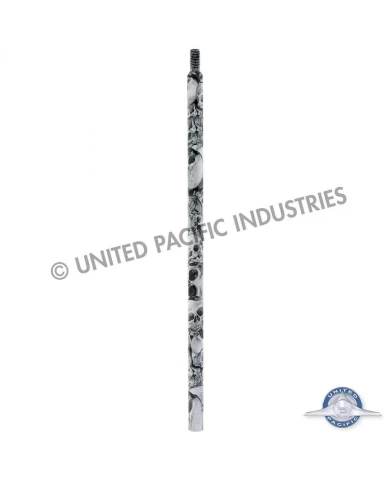 (CARD) 18" SHIFTER SHAFT EXTENDER - SKULL PATTERN