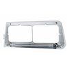 UP32704-24 LED Headlight Bezel With GloLight For 1989-2009 Freightliner FLD - Driver - Clear Lens