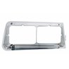 UP32705-24 LED Headlight Bezel With GloLight For 1989-2009 Freightliner FLD - Passenger - Clear Lens