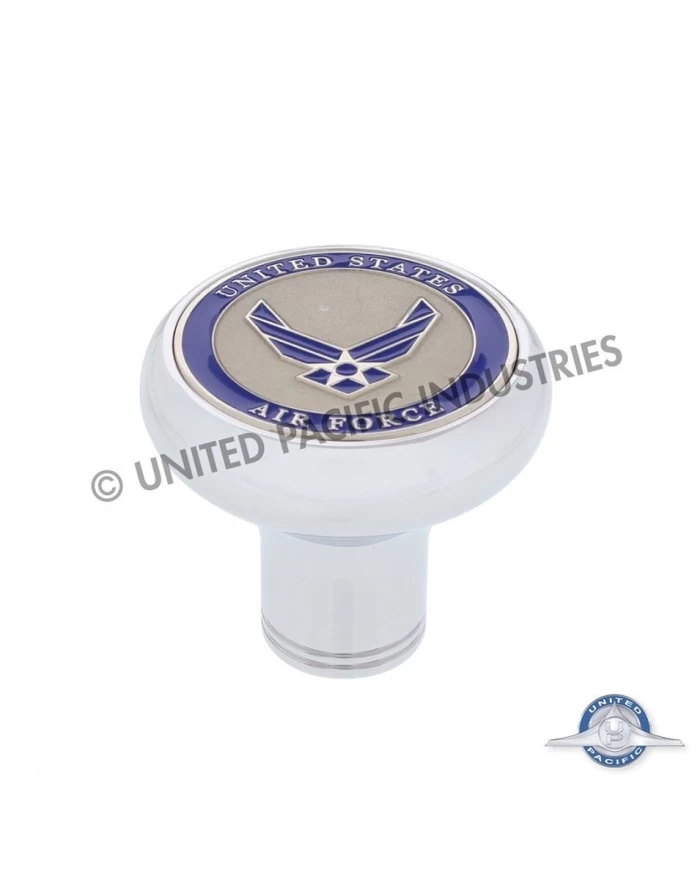 (CARD) DELUXE AIR VALVE KNOB - AIR FORCE MEDALLION