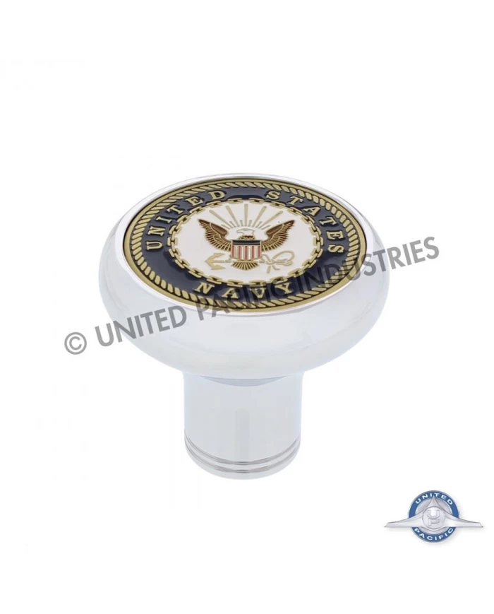 (CARD) DELUXE AIR VALVE KNOB - NAVY MEDALLION