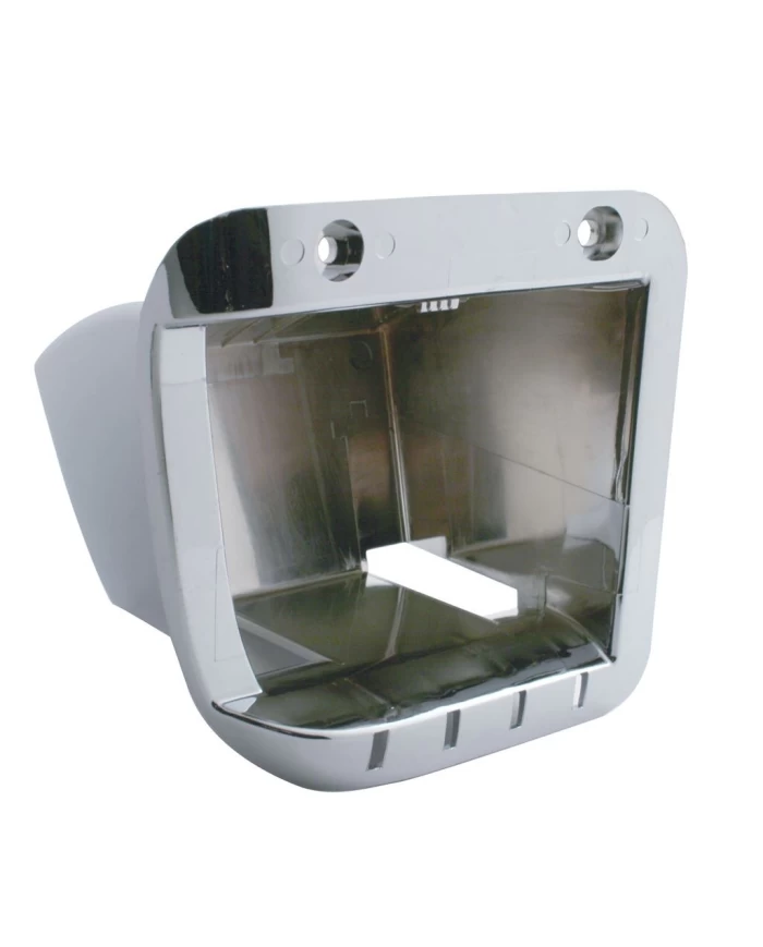 (CARD) CHROME PLASTIC 06+ PETERBILT 379 ASH TRAY TRIM (CARD) CHROME PLASTIC 06+ PETERBILT 379 ASH TRAY TRIM