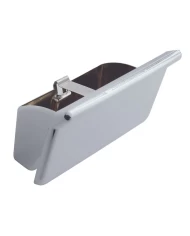 (CARD) CHROME PLASTIC PETERBILT ASH TRAY (CARD) CHROME PLASTIC PETERBILT ASH TRAY