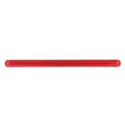 UP32707-24 LED Dual Function 12" GloLight Bar With Bezel - Red LED/Red Lens