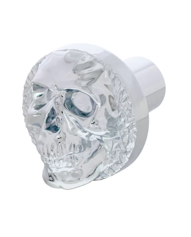 (CARD) CHROME SKULL AIR VALVE KNOB (CARD) CHROME SKULL AIR VALVE KNOB