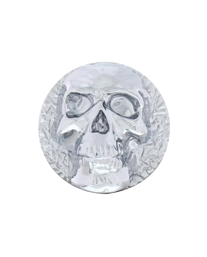 (CARD) CHROME SKULL AIR VALVE KNOB (CARD) CHROME SKULL AIR VALVE KNOB