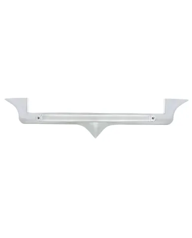 UP32713-Chrome Hood Emblem Trim With 24 LED GloLight Bar For Kenworth - Red LED/Clear Lens