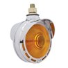 UP33107-Double Face Turn Signal Light With Up-Side Down Visor - Amber & Red Lens