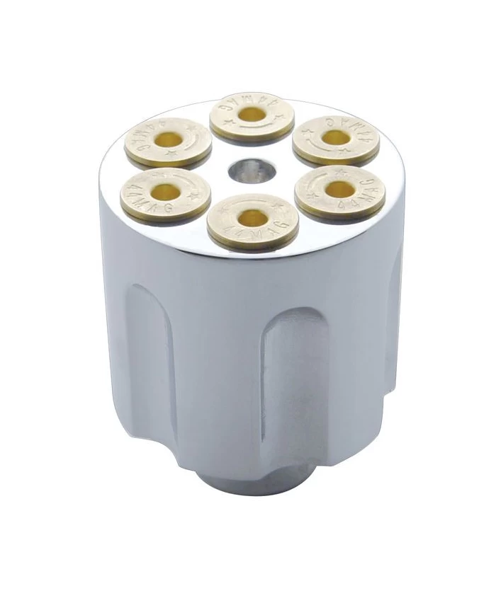 (CARD) CHROME ALUMINUM GUN CYLINDER AIR VALVE KNOB - EXTENDED BASE (CARD) CHROME ALUMINUM GUN CYLINDER AIR VALVE KNOB - EXTENDED BASE