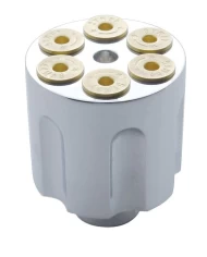 (CARD) CHROME ALUMINUM GUN CYLINDER AIR VALVE KNOB - EXTENDED BASE (CARD) CHROME ALUMINUM GUN CYLINDER AIR VALVE KNOB - EXTENDED BASE