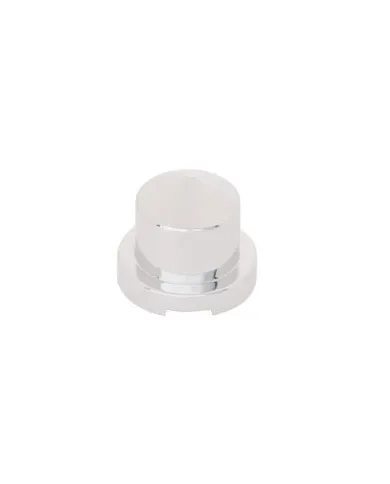 UP10086-9/16" x 7/8" Chrome Plastic Pointed Nut Cover - Push-On