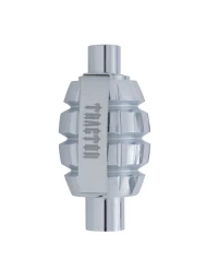 (CARD) CHROME ALUMINUM "GRENADE" AIR VALVE KNOB - TRACTOR (CARD) CHROME ALUMINUM "GRENADE" AIR VALVE KNOB - TRACTOR