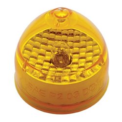 UP33507-2" Beehive Crystal Light (Clearance/Marker) - Amber Lens
