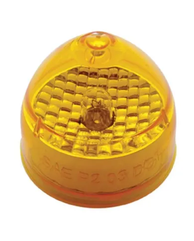 UP33507-2" Beehive Crystal Light (Clearance/Marker) - Amber Lens