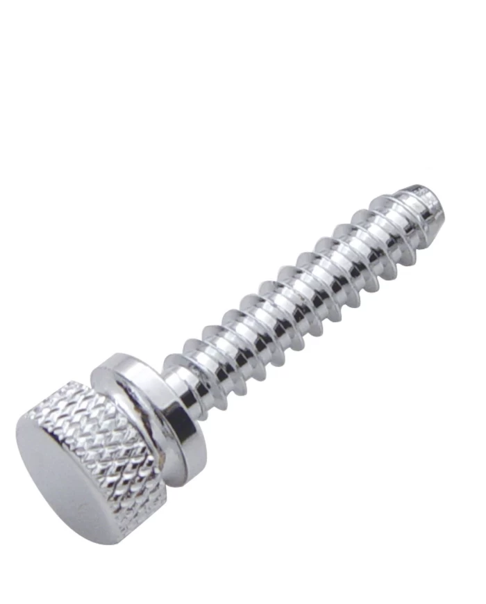 (BULK) CHROME FREIGHTLINER SHORT DASH SCREW - PLAIN