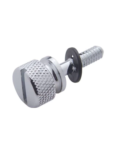 (6/CARD) CHROME PETERBILT DASH SCREW - PLAIN (6/CARD) CHROME PETERBILT DASH SCREW - PLAIN