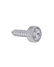 (6/CARD) CHROME KENWORTH UPPER DASH SCREW W/ DIAMOND - CLEAR (6/CARD) CHROME KENWORTH UPPER DASH SCREW W/ DIAMOND - CLEAR