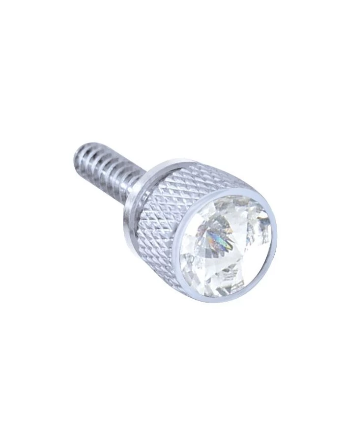 (CARD) CHROME 2007+ FREIGHTLINER CASCADIA DASH SCREW W/ DIAMOND - CLEAR (CARD) CHROME 2007+ FREIGHTLINER CASCADIA DASH SCREW W/ DIAMOND - CLEAR