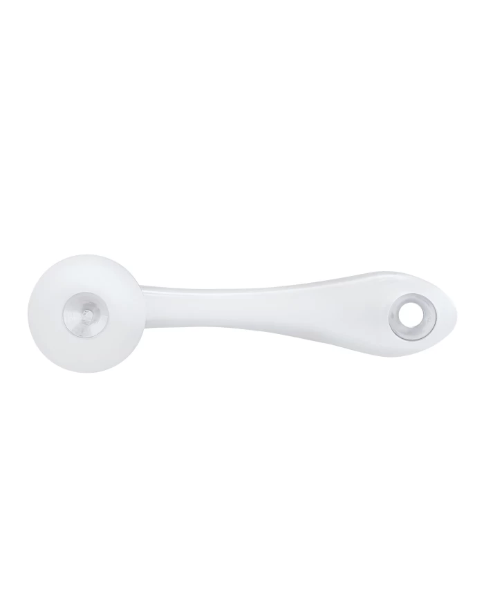 (CARD) CHROME WINDOW CRANK W/ SQUARE ADAPTOR - INDENTED (CARD) CHROME WINDOW CRANK W/ SQUARE ADAPTOR - INDENTED