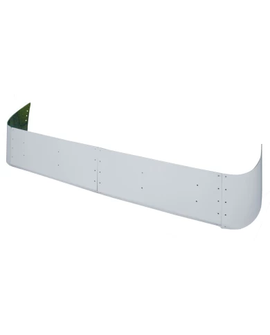 (BULK) STAINLESS STEEL FREIGHTLINER 12 1/2" CONDO DROP VISOR (BULK) STAINLESS STEEL FREIGHTLINER 12 1/2" CONDO DROP VISOR