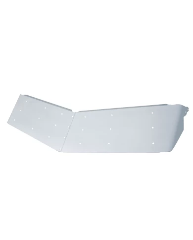 (BOX) STAINLESS STEEL 2002+ PETERBILT 14" ULTRA CAB DROP SUNVISOR (BOX) STAINLESS STEEL 2002+ PETERBILT 14" ULTRA CAB DROP SUNVISOR