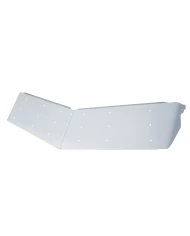 (BOX) STAINLESS STEEL 2002+ PETERBILT 14" ULTRA CAB DROP SUNVISOR (BOX) STAINLESS STEEL 2002+ PETERBILT 14" ULTRA CAB DROP SUNVISOR