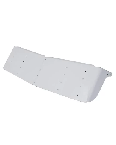 (BOX) 16" STAINLESS GANGSTER STYLE DROP VISOR FOR 1995+ KENWORTH WITH CURVED WINDSHIELD (BOX) 16" STAINLESS GANGSTER STYLE DROP VISOR FOR 1995+ KENWORTH WITH CURVED WINDSHIELD