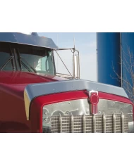 (BOX) STAINLESS KENWORTH T800 BUG DEFLECTOR