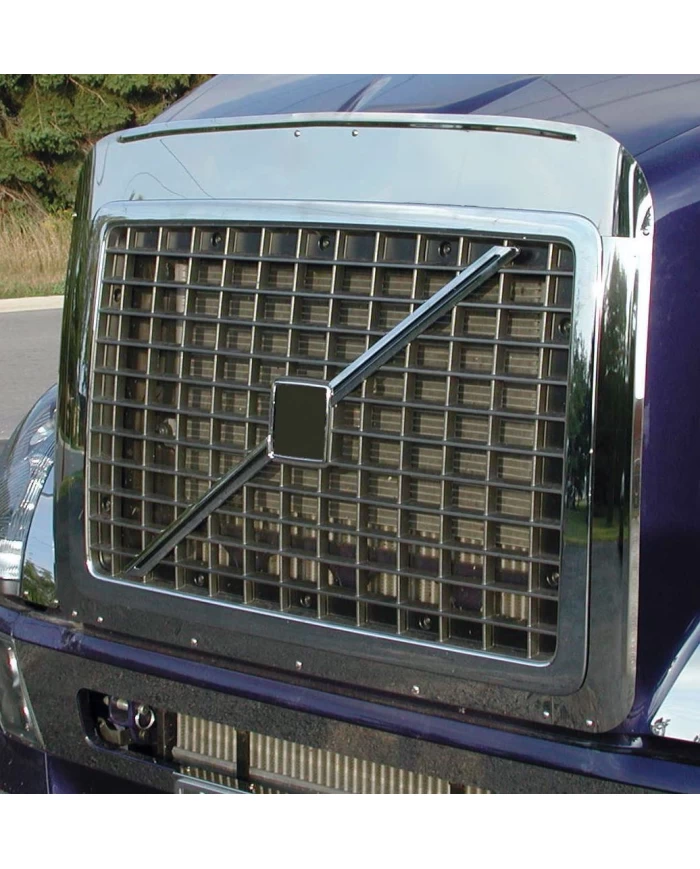 (BOX) STAINLESS VOLVO 2003+ VN BUG AND GRILLE DEFLECTOR KIT (BOX) STAINLESS VOLVO 2003+ VN BUG AND GRILLE DEFLECTOR KIT