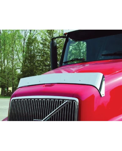 (BOX) STAINLESS VOLVO DAY CAB/420/610/660/770 BUG DEFLECTOR (BOX) STAINLESS VOLVO DAY CAB/420/610/660/770 BUG DEFLECTOR