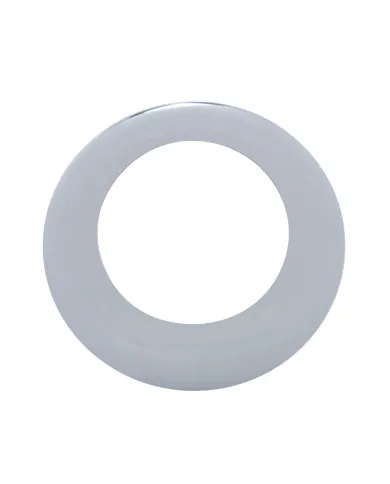 UP33997-Chrome Twist-On Light Bezel For 2.5" Round Light Grommet