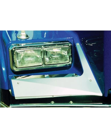 (CARD) STAINLESS KENWORTH T800 AEROCAB FENDER GUARDS (CARD) STAINLESS KENWORTH T800 AEROCAB FENDER GUARDS