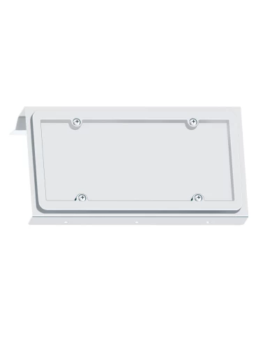 (BOX) STAINLESS 2003+ VOLVO VN LICENSE PLATE HOLDER - 1 PLATE (BOX) STAINLESS 2003+ VOLVO VN LICENSE PLATE HOLDER - 1 PLATE