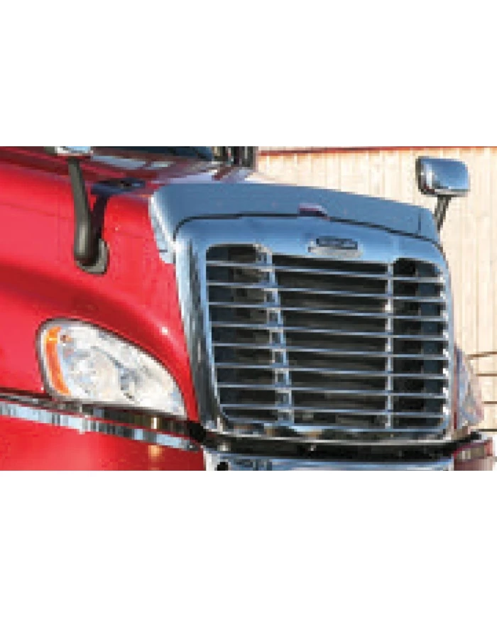 (BOX) STAINLESS 2008+ FREIGHTLINER CASCADIA BUG DEFLECTOR (BOX) STAINLESS 2008+ FREIGHTLINER CASCADIA BUG DEFLECTOR