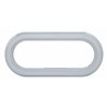 UP33999-Chrome Twist-On Light Bezel For 6" Oval Light Grommet
