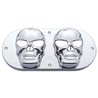 UP34009-Oval Skull Light Bezel