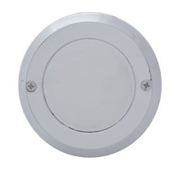 UP34070-2" Chrome Plastic Mirror Light Bezel Without Visor