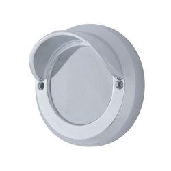UP34071-2'' Chrome Plastic Mirror Light Bezel With Visor