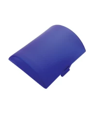 (BULK) FREIGHTLINER HALF ROUND DOME LIGHT LENS - BLUE