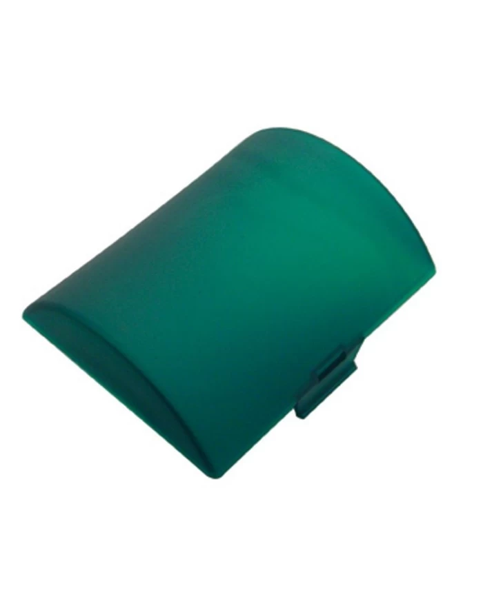 (BULK) FREIGHTLINER HALF ROUND DOME LIGHT LENS - GREEN