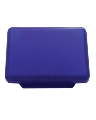 (BULK) RECTANGULAR DOME LIGHT LENS - BLUE