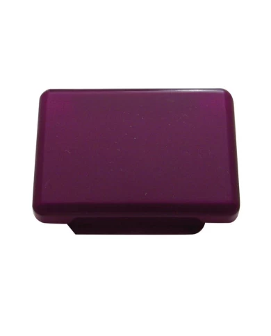(BULK) RECTANGULAR DOME LIGHT LENS - PURPLE (BULK) RECTANGULAR DOME LIGHT LENS - PURPLE