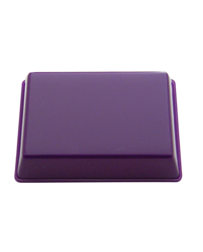 (BULK) DOME RECTANGULAR DOME LIGHT LENS - PURPLE
