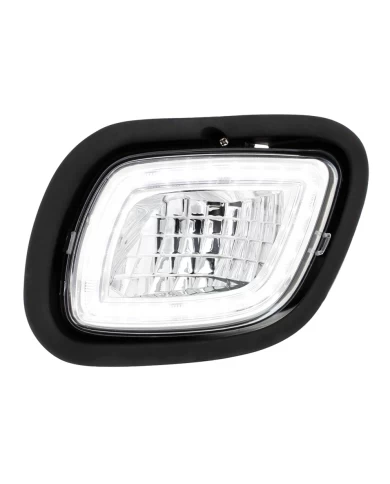 (CBOX) LED FOG & DRIVING LIGHT WITH HALO POSITION LIGHT FOR 2008-2017 FREIGHTLINER CASCADIA - DRIVER (CBOX) LED FOG & DRIVING LIGHT WITH HALO POSITION LIGHT FOR 2008-2017 FREIGHTLINER CASCADIA - DRIVER