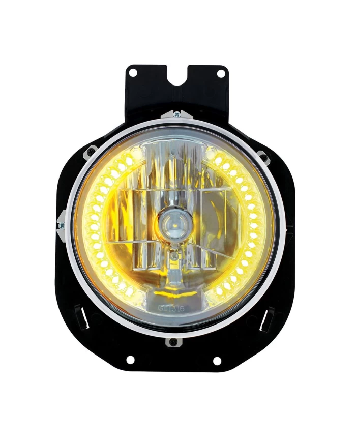 (BOX) 1996-2005 FREIGHTLINER CENTURY 34 LED CRYSTAL HEADLIGHT - AMBER (BOX) 1996-2005 FREIGHTLINER CENTURY 34 LED CRYSTAL HEADLIGHT - AMBER