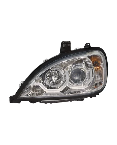 (CBOX) 1996-2018 FREIGHTLINER COLUMBIA CHROME PROJECTION HEADLIGHT W/ DUAL FUNCTION LIGHT BAR - DRIVER (CBOX) 1996-2018 FREIGHTLINER COLUMBIA CHROME PROJECTION HEADLIGHT W/ DUAL FUNCTION LIGHT BAR - DRIVER